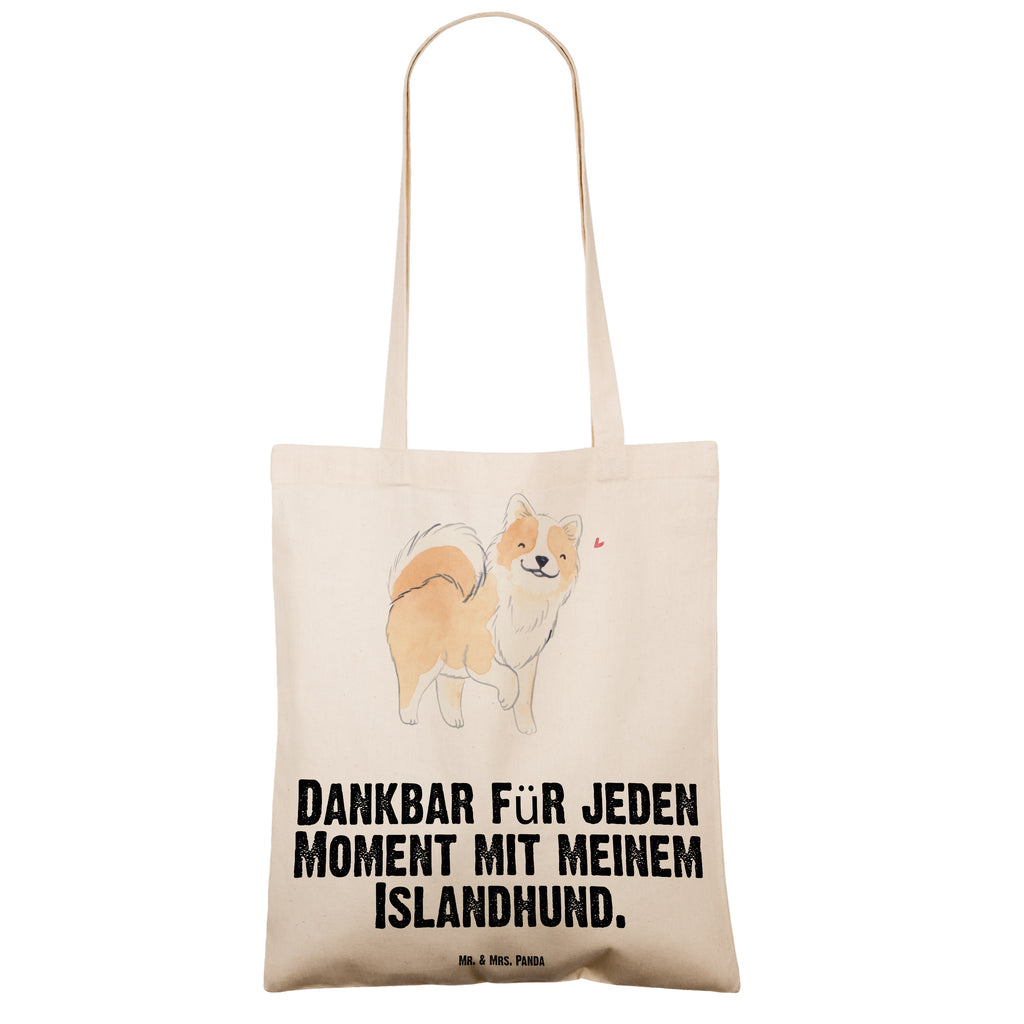Tragetasche Islandhund Moment Beuteltasche, Beutel, Einkaufstasche, Jutebeutel, Stoffbeutel, Hund, Hunderasse, Rassehund, Hundebesitzer, Geschenk, Tierfreund, Schenken, Welpe, Islandhund, isländischer Schäferhund