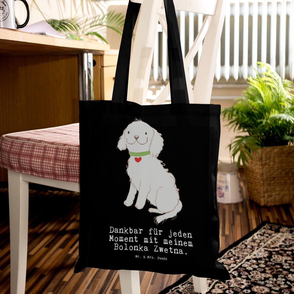 Tragetasche Bolonka Zwetna Moment Beuteltasche, Beutel, Einkaufstasche, Jutebeutel, Stoffbeutel, Hund, Hunderasse, Rassehund, Hundebesitzer, Geschenk, Tierfreund, Schenken, Welpe, Bolonka Zwetna, Tsvetnaya Bolonka