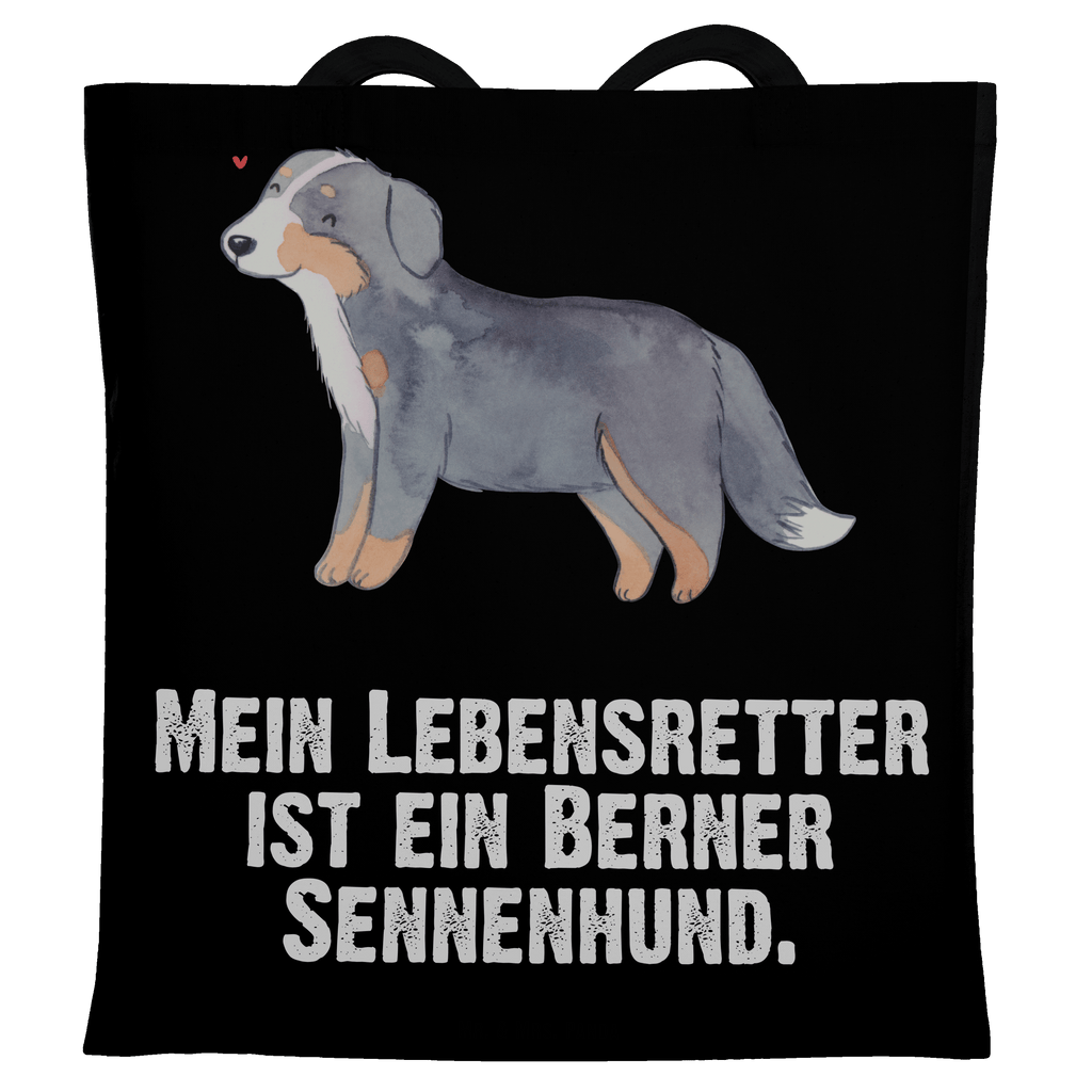 Tragetasche Berner Sennenhund Lebensretter Beuteltasche, Beutel, Einkaufstasche, Jutebeutel, Stoffbeutel, Hund, Hunderasse, Rassehund, Hundebesitzer, Geschenk, Tierfreund, Schenken, Welpe, Dürrbächler, Berner Sennenhund