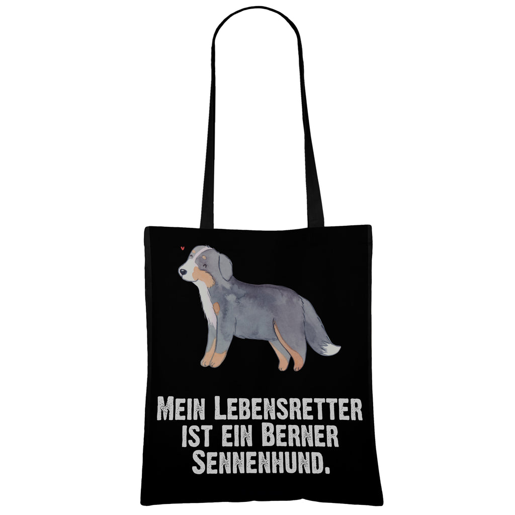 Tragetasche Berner Sennenhund Lebensretter Beuteltasche, Beutel, Einkaufstasche, Jutebeutel, Stoffbeutel, Hund, Hunderasse, Rassehund, Hundebesitzer, Geschenk, Tierfreund, Schenken, Welpe, Dürrbächler, Berner Sennenhund