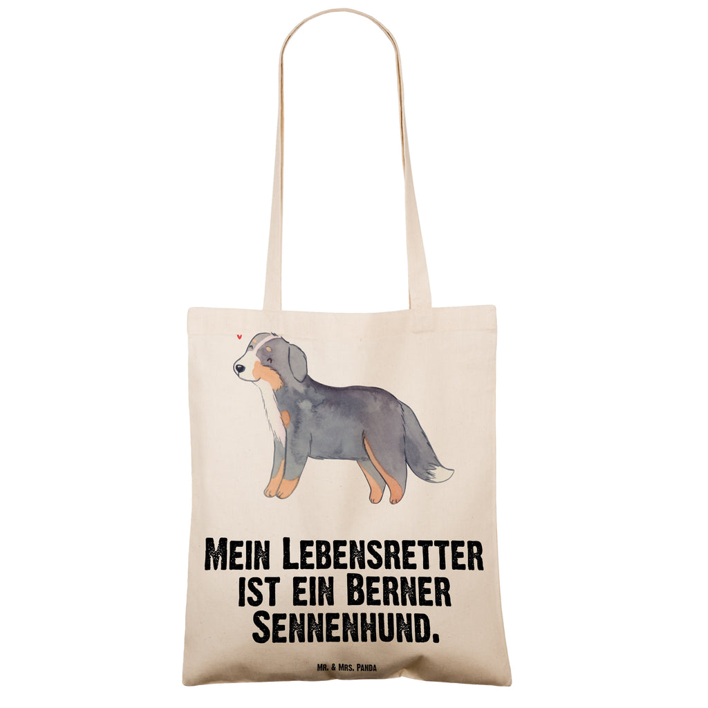 Tragetasche Berner Sennenhund Lebensretter Beuteltasche, Beutel, Einkaufstasche, Jutebeutel, Stoffbeutel, Hund, Hunderasse, Rassehund, Hundebesitzer, Geschenk, Tierfreund, Schenken, Welpe, Dürrbächler, Berner Sennenhund