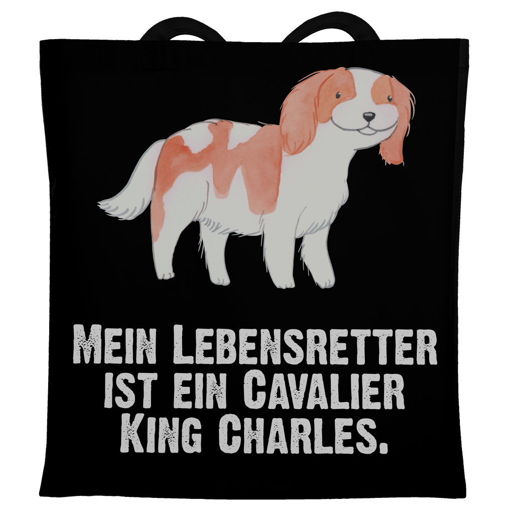 Tragetasche Cavalier King Charles Spaniel Lebensretter Beuteltasche, Beutel, Einkaufstasche, Jutebeutel, Stoffbeutel, Hund, Hunderasse, Rassehund, Hundebesitzer, Geschenk, Tierfreund, Schenken, Welpe, Cavalier King Charles Spaniel