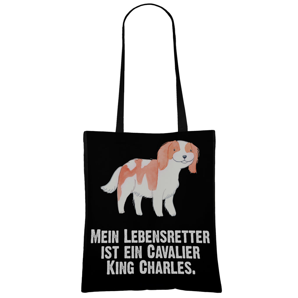 Tragetasche Cavalier King Charles Spaniel Lebensretter Beuteltasche, Beutel, Einkaufstasche, Jutebeutel, Stoffbeutel, Hund, Hunderasse, Rassehund, Hundebesitzer, Geschenk, Tierfreund, Schenken, Welpe, Cavalier King Charles Spaniel