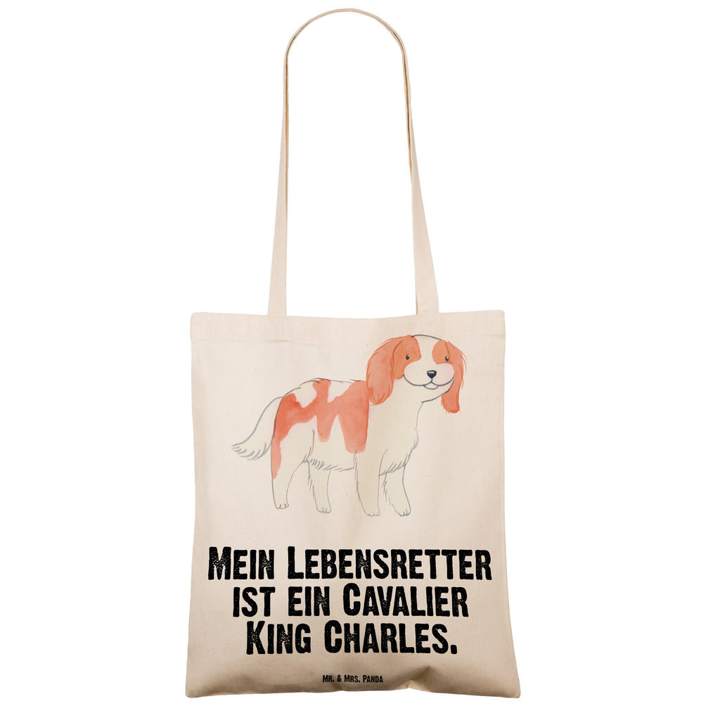 Tragetasche Cavalier King Charles Spaniel Lebensretter Beuteltasche, Beutel, Einkaufstasche, Jutebeutel, Stoffbeutel, Hund, Hunderasse, Rassehund, Hundebesitzer, Geschenk, Tierfreund, Schenken, Welpe, Cavalier King Charles Spaniel
