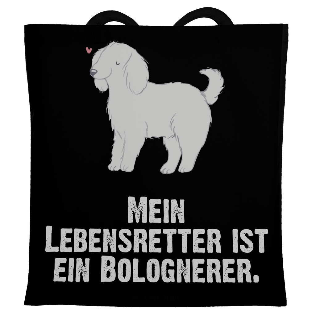 Tragetasche Bologneser Lebensretter Beuteltasche, Beutel, Einkaufstasche, Jutebeutel, Stoffbeutel, Hund, Hunderasse, Rassehund, Hundebesitzer, Geschenk, Tierfreund, Schenken, Welpe, Bologneser