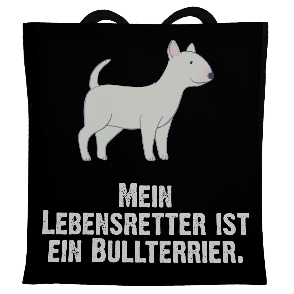 Tragetasche Bullterrier Lebensretter Beuteltasche, Beutel, Einkaufstasche, Jutebeutel, Stoffbeutel, Hund, Hunderasse, Rassehund, Hundebesitzer, Geschenk, Tierfreund, Schenken, Welpe, Bullterrier