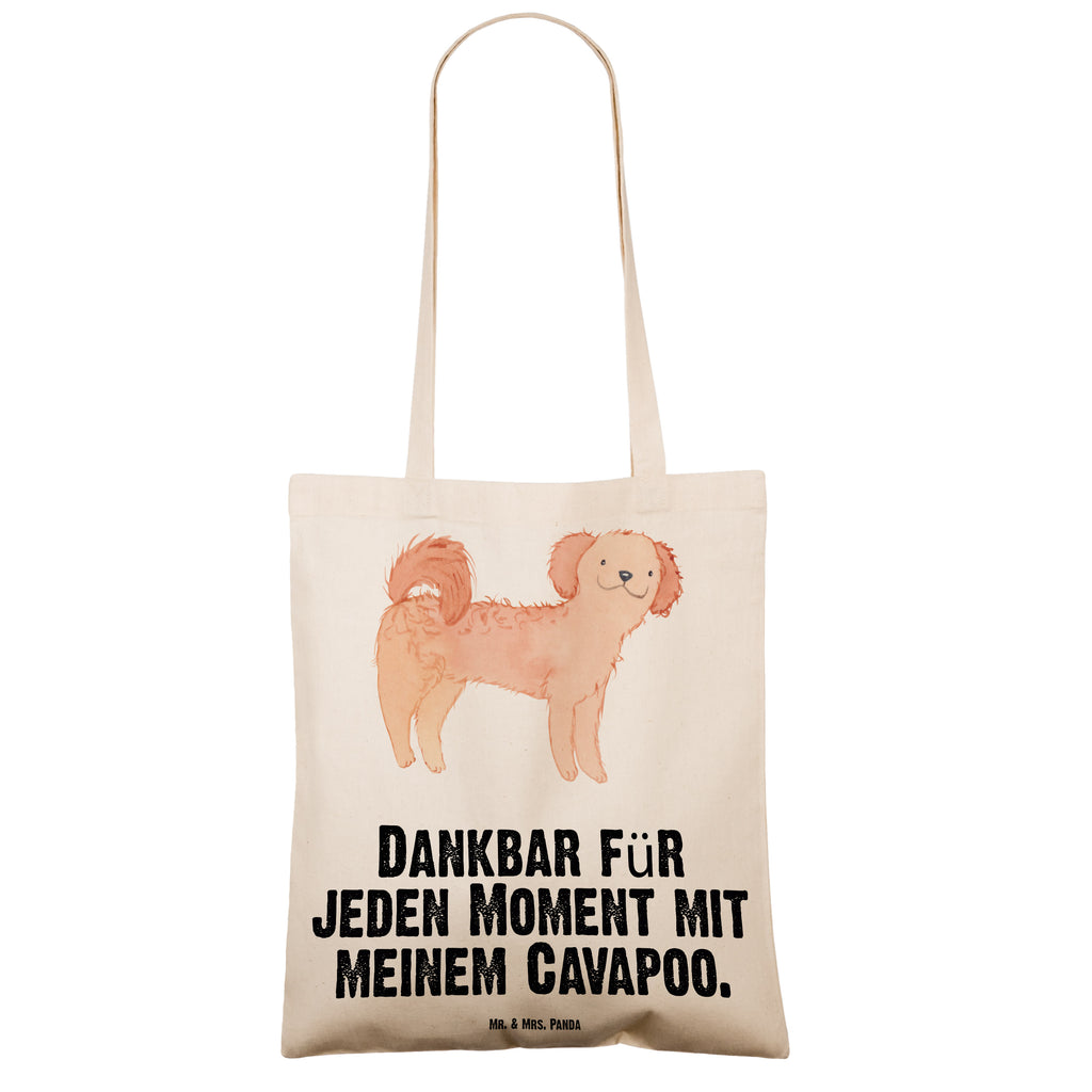 Tragetasche Cavapoo Moment Beuteltasche, Beutel, Einkaufstasche, Jutebeutel, Stoffbeutel, Hund, Hunderasse, Rassehund, Hundebesitzer, Geschenk, Tierfreund, Schenken, Welpe, Cavapoo, Cavoodle