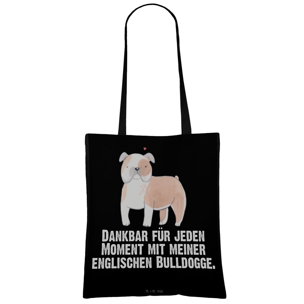 Tragetasche Englische Bulldogge Moment Beuteltasche, Beutel, Einkaufstasche, Jutebeutel, Stoffbeutel, Hund, Hunderasse, Rassehund, Hundebesitzer, Geschenk, Tierfreund, Schenken, Welpe, Englische Bulldogge, English Bulldog