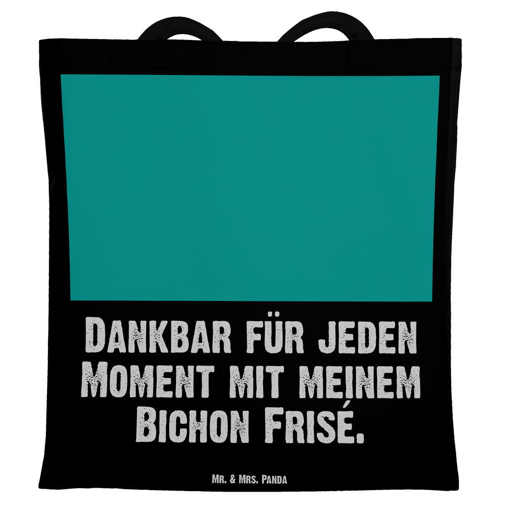 Tragetasche Bichon Frisé Moment Beuteltasche, Beutel, Einkaufstasche, Jutebeutel, Stoffbeutel, Hund, Hunderasse, Rassehund, Hundebesitzer, Geschenk, Tierfreund, Schenken, Welpe, Bichon Frisé