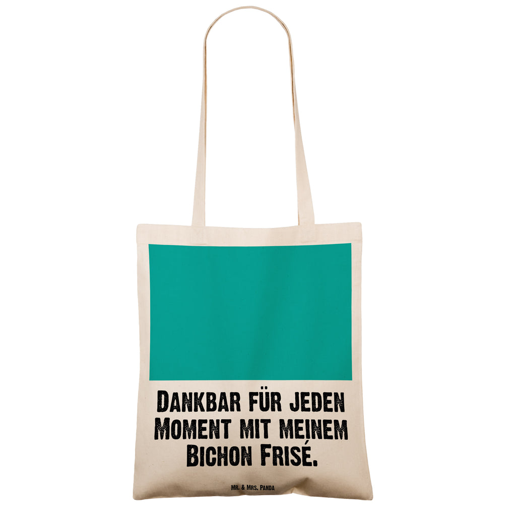 Tragetasche Bichon Frisé Moment Beuteltasche, Beutel, Einkaufstasche, Jutebeutel, Stoffbeutel, Hund, Hunderasse, Rassehund, Hundebesitzer, Geschenk, Tierfreund, Schenken, Welpe, Bichon Frisé