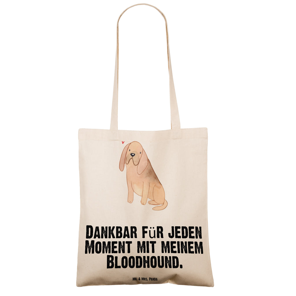 Tragetasche Bloodhound Moment Beuteltasche, Beutel, Einkaufstasche, Jutebeutel, Stoffbeutel, Hund, Hunderasse, Rassehund, Hundebesitzer, Geschenk, Tierfreund, Schenken, Welpe, Bluthund, Bloodhound, St. Hubertushund, Chien de Saint Hubert