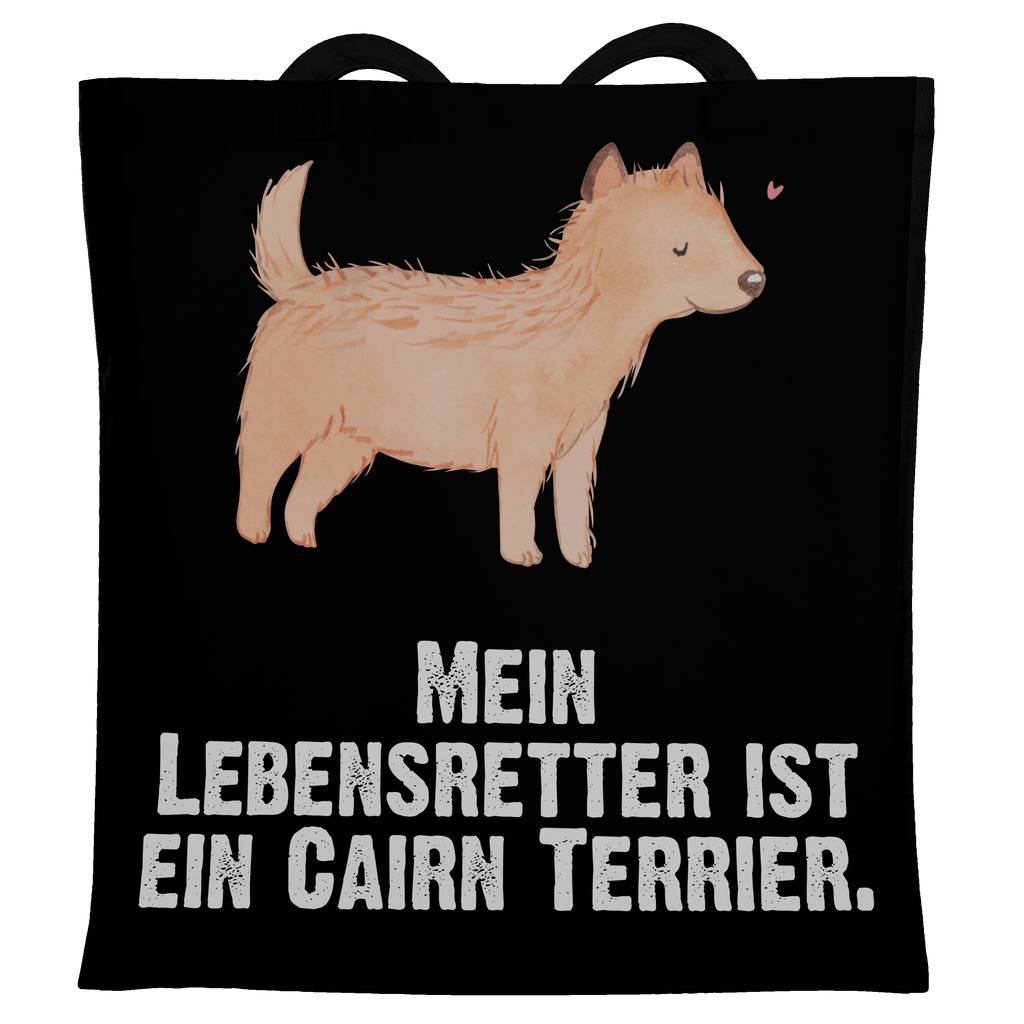 Tragetasche Cairn Terrier Lebensretter Beuteltasche, Beutel, Einkaufstasche, Jutebeutel, Stoffbeutel, Hund, Hunderasse, Rassehund, Hundebesitzer, Geschenk, Tierfreund, Schenken, Welpe, Cairn Terrier