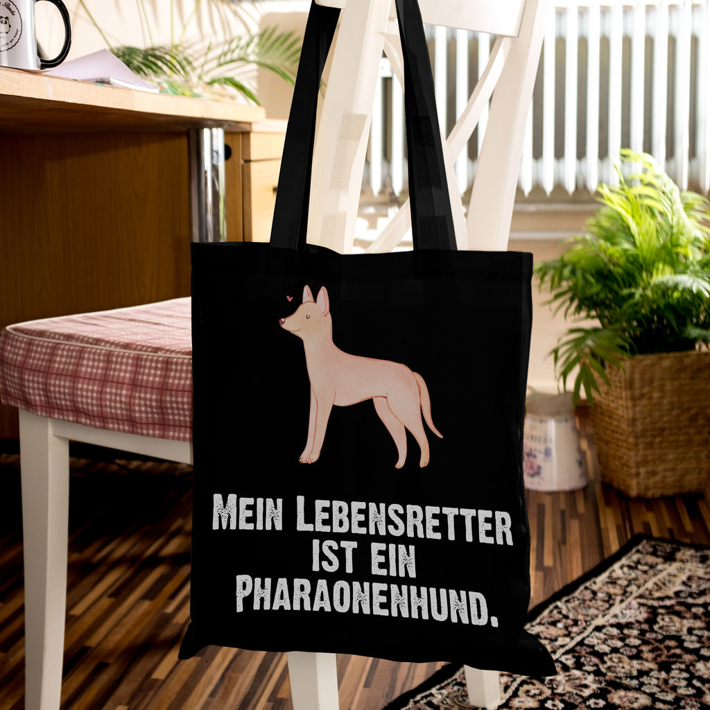 Tragetasche Pharaonenhund Lebensretter Beuteltasche, Beutel, Einkaufstasche, Jutebeutel, Stoffbeutel, Hund, Hunderasse, Rassehund, Hundebesitzer, Geschenk, Tierfreund, Schenken, Welpe, Pharaonenhund, Pharaoh Hound, Kelb tal-Fenek