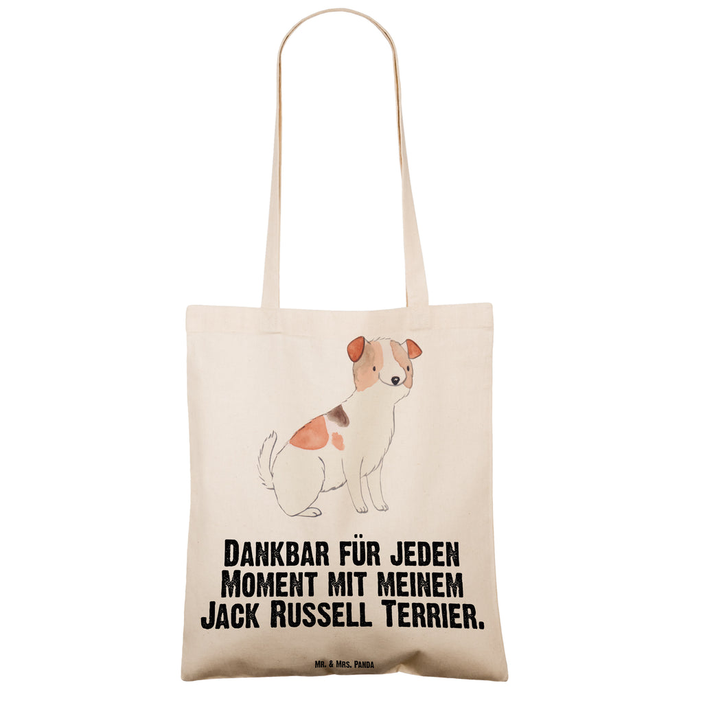 Tragetasche Jack Russell Terrier Moment Beuteltasche, Beutel, Einkaufstasche, Jutebeutel, Stoffbeutel, Hund, Hunderasse, Rassehund, Hundebesitzer, Geschenk, Tierfreund, Schenken, Welpe, Jack Russell Terrier