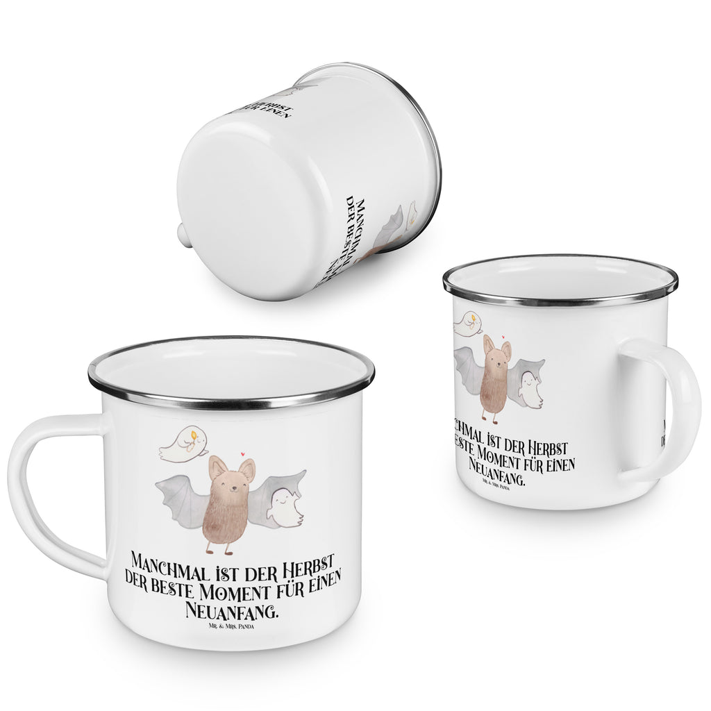 Camping Emaille Tasse Fledermaus Gespenster Campingtasse, Trinkbecher, Metalltasse, Outdoor Tasse, Emaille Trinkbecher, Blechtasse Outdoor, Emaille Campingbecher, Edelstahl Trinkbecher, Metalltasse für Camping, Kaffee Blechtasse, Camping Tasse Metall, Halloween, Deko, Martinssingen, Dekoration, Geschenke, Schenken, Halloween Deko, Trick or Treat, Süßes sonst gibt's saures, Fledermaus, Gespenster