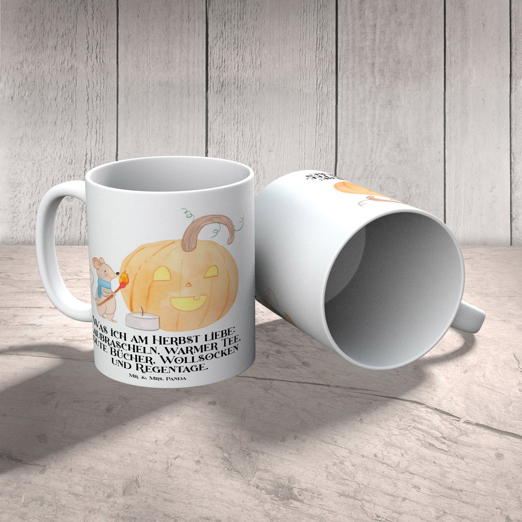 Tasse Kürbis Maus
