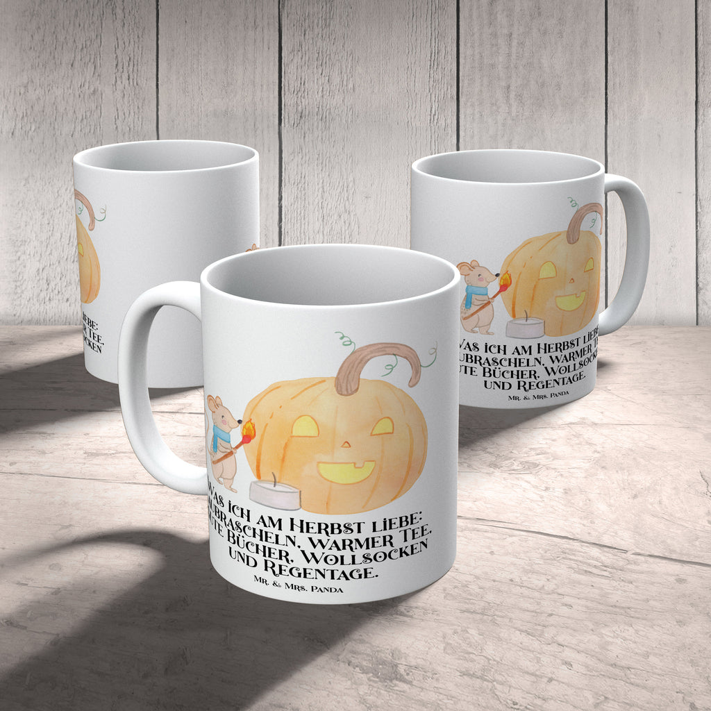Tasse Kürbis Maus