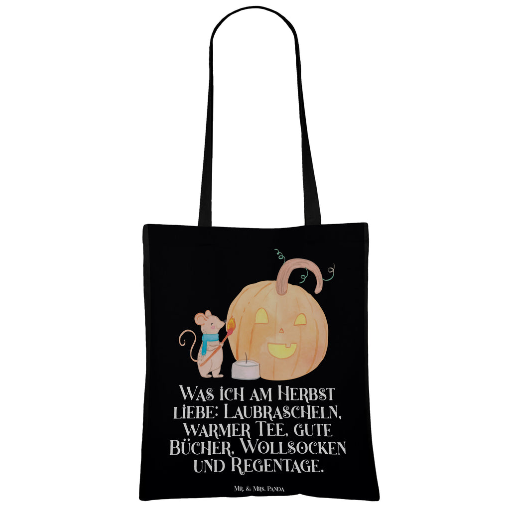 Tragetasche Kürbis Maus Beuteltasche, Beutel, Einkaufstasche, Jutebeutel, Stoffbeutel, Halloween, Deko, Martinssingen, Dekoration, Geschenke, Schenken, Halloween Deko, Trick or Treat, Süßes sonst gibt's saures, Maus, Kürbis, Kerzen