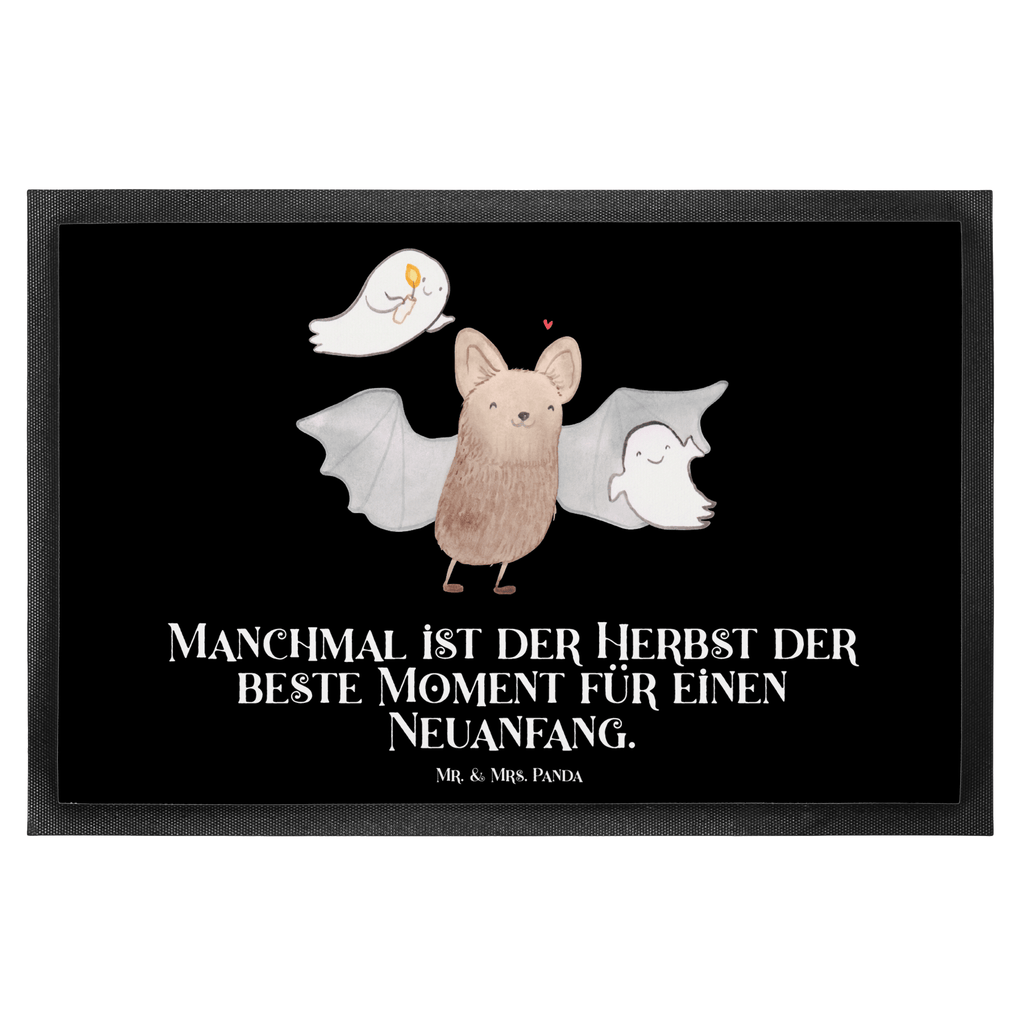 Fußmatte Fledermaus Gespenster Türvorleger, Schmutzmatte, Fußabtreter, Matte, Schmutzfänger, Fußabstreifer, Schmutzfangmatte, Türmatte, Motivfußmatte, Haustürmatte, Vorleger, Halloween, Deko, Martinssingen, Dekoration, Geschenke, Schenken, Halloween Deko, Trick or Treat, Süßes sonst gibt's saures, Fledermaus, Gespenster