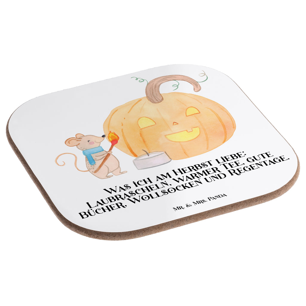Quadratische Untersetzer Kürbis Maus Bierdeckel, Glasuntersetzer, Untersetzer Gläser, Getränkeuntersetzer, Halloween, Deko, Martinssingen, Dekoration, Geschenke, Schenken, Halloween Deko, Trick or Treat, Süßes sonst gibt's saures, Maus, Kürbis, Kerzen
