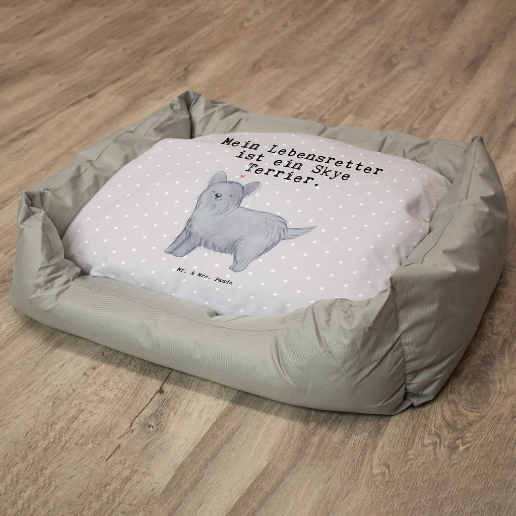Hundebett Skye Terrier Lebensretter Hundebett, Hundeliege, Liegeplatz, Hund, Hundekörbchen, Körbchen, Tierbett, Hundebett Luxus, Hundekissen, Hundesofa, Hundeschlafplatz, Hundebettchen, Hundemöbel, Hundedecke, Hunderasse, Rassehund, Hundebesitzer, Geschenk, Tierfreund, Schenken, Welpe, Skye Terrier, Terrier