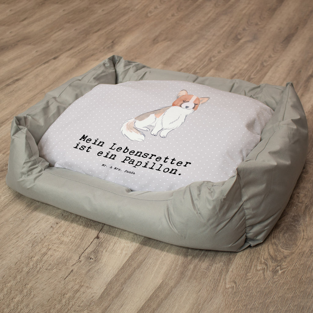 Hundebett Papillon Lebensretter Hundebett, Hundeliege, Liegeplatz, Hund, Hundekörbchen, Körbchen, Tierbett, Hundebett Luxus, Hundekissen, Hundesofa, Hundeschlafplatz, Hundebettchen, Hundemöbel, Hundedecke, Hunderasse, Rassehund, Hundebesitzer, Geschenk, Tierfreund, Schenken, Welpe, Kontinentaler Zwergspaniel, Papillon