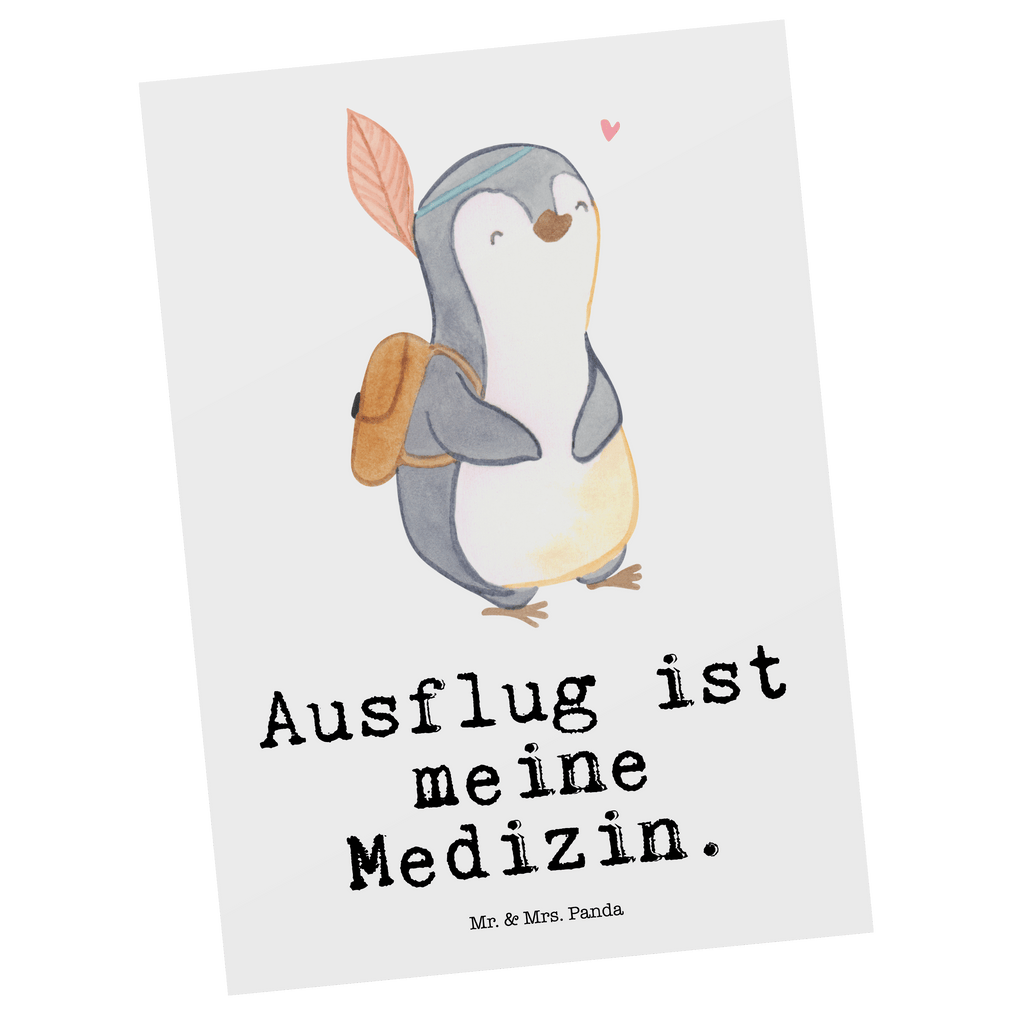 Postkarte Pinguin Ausflug Medizin Geschenkkarte, Grußkarte, Karte, Einladung, Ansichtskarte, Geburtstagskarte, Einladungskarte, Dankeskarte, Geschenk, Sport, Sportart, Hobby, Schenken, Danke, Dankeschön, Auszeichnung, Gewinn, Sportler, Ausflüge machen, reisen, Ausflug, Ausflugsziele