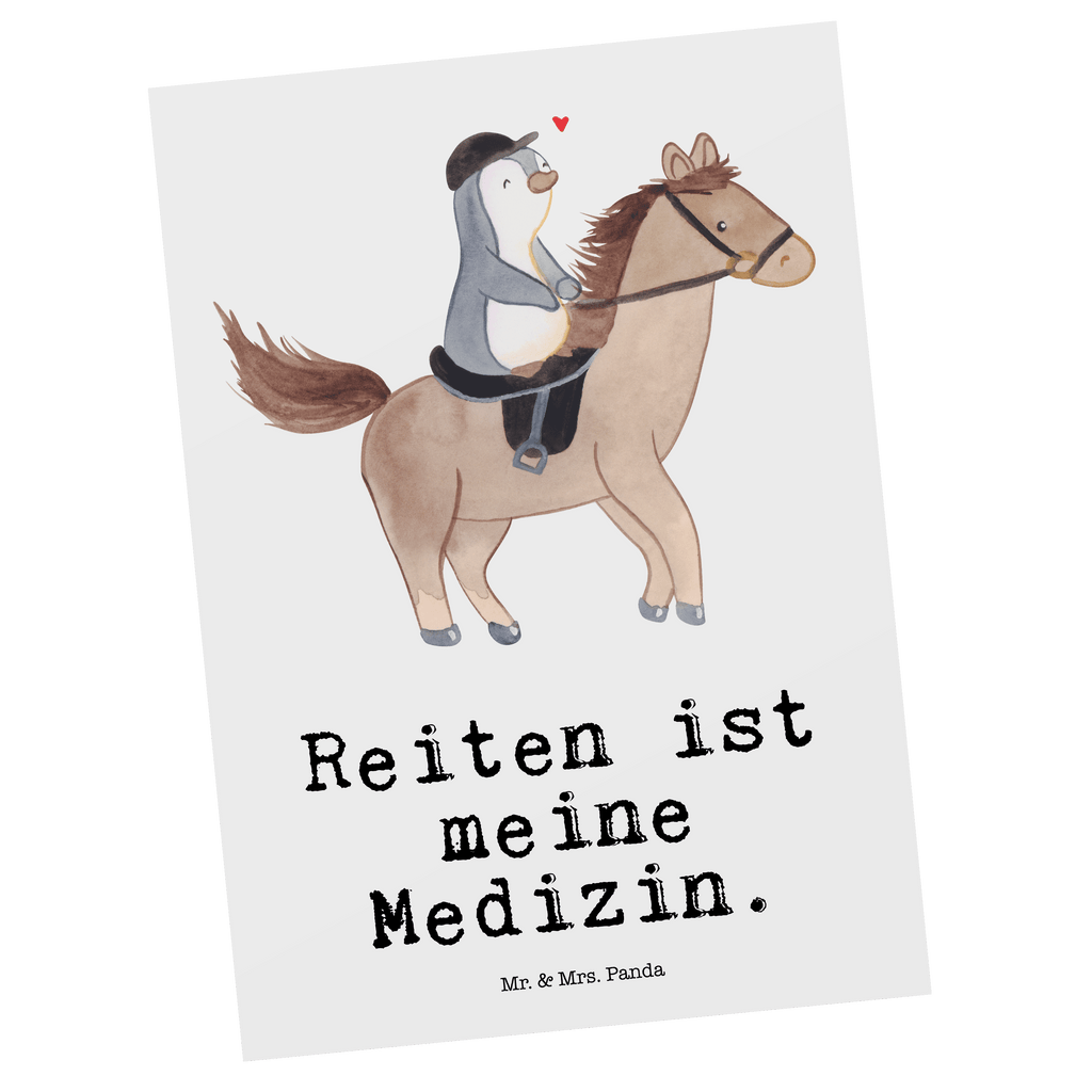 Postkarte Pferd Reiten Medizin Geschenkkarte, Grußkarte, Karte, Einladung, Ansichtskarte, Geburtstagskarte, Einladungskarte, Dankeskarte, Geschenk, Sport, Sportart, Hobby, Schenken, Danke, Dankeschön, Auszeichnung, Gewinn, Sportler, Reiten, Reitsport, Reitverein, Reitstall, Pferde, Pferdereiten, Reittherapie, Therapeutisches Reiten, Reiter Therapie, Pferdereiten als Medizin