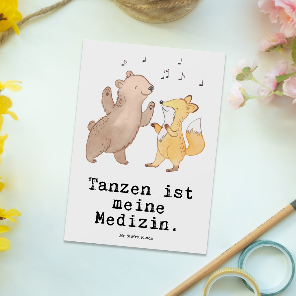 Postkarte Hase Tanzen Medizin Geschenkkarte, Grußkarte, Karte, Einladung, Ansichtskarte, Geburtstagskarte, Einladungskarte, Dankeskarte, Geschenk, Sport, Sportart, Hobby, Schenken, Danke, Dankeschön, Auszeichnung, Gewinn, Sportler, Tanzen, tanzen gehen, Tanzschule, Tanzkurs