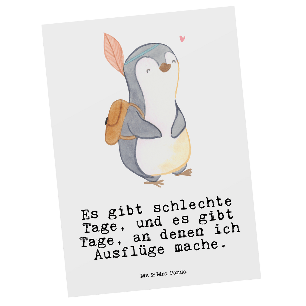 Postkarte Pinguin Ausflug Tage Geschenkkarte, Grußkarte, Karte, Einladung, Ansichtskarte, Geburtstagskarte, Einladungskarte, Dankeskarte, Geschenk, Sport, Sportart, Hobby, Schenken, Danke, Dankeschön, Auszeichnung, Gewinn, Sportler, Ausflüge machen, reisen, Ausflug, Ausflugsziele