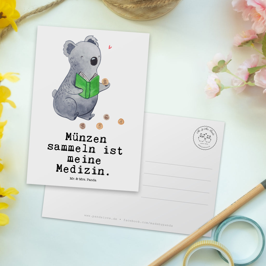 Postkarte Koala Münzen sammeln Medizin Geschenkkarte, Grußkarte, Karte, Einladung, Ansichtskarte, Geburtstagskarte, Einladungskarte, Dankeskarte, Geschenk, Sport, Sportart, Hobby, Schenken, Danke, Dankeschön, Auszeichnung, Gewinn, Sportler, Münzen sammeln, Numismatik, Münzen aus aller Welt