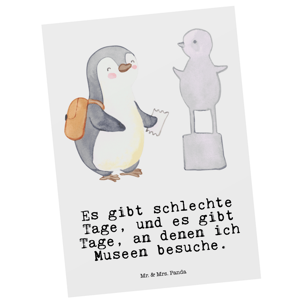 Postkarte Pinguin Museum besuchen Tage Geschenkkarte, Grußkarte, Karte, Einladung, Ansichtskarte, Geburtstagskarte, Einladungskarte, Dankeskarte, Geschenk, Sport, Sportart, Hobby, Schenken, Danke, Dankeschön, Auszeichnung, Gewinn, Sportler, Museum besuchen, Museen
