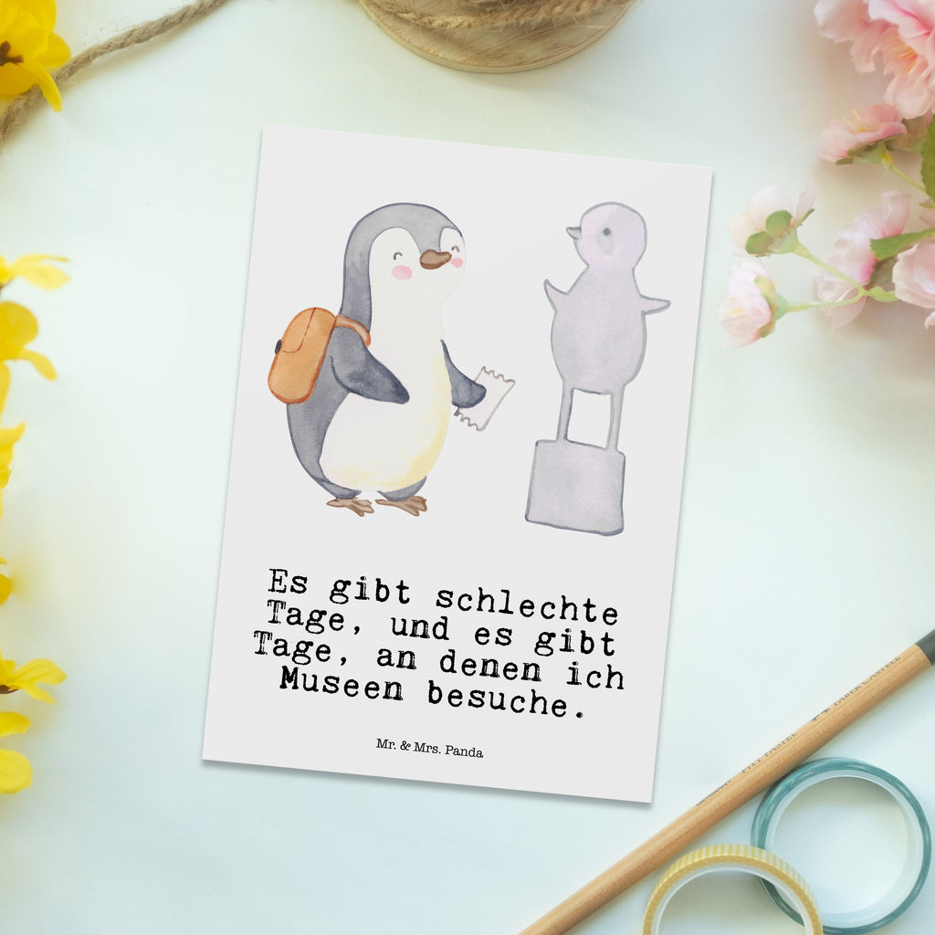 Postkarte Pinguin Museum besuchen Tage Geschenkkarte, Grußkarte, Karte, Einladung, Ansichtskarte, Geburtstagskarte, Einladungskarte, Dankeskarte, Geschenk, Sport, Sportart, Hobby, Schenken, Danke, Dankeschön, Auszeichnung, Gewinn, Sportler, Museum besuchen, Museen