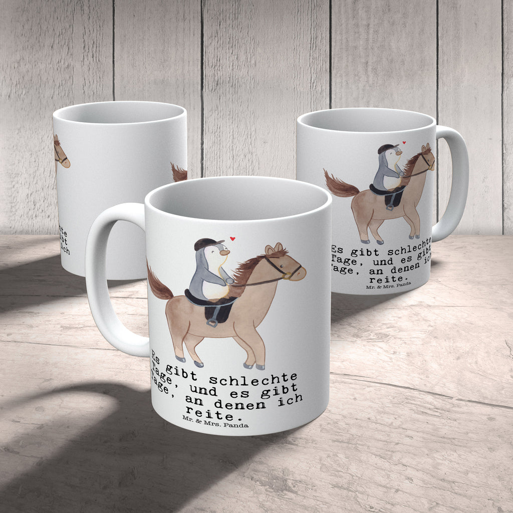 Tasse Pferd Reiten Tage Reiten, Reitsport, Reitverein, Reitstall, Pferde Becher, Kaffeetasse, Kaffeebecher, Tee, Frühstück, Büro  Geschenk, Sport, Sportart, Hobby, Schenken, Danke, Dankeschön, Auszeichnung, Gewinn, Sportler