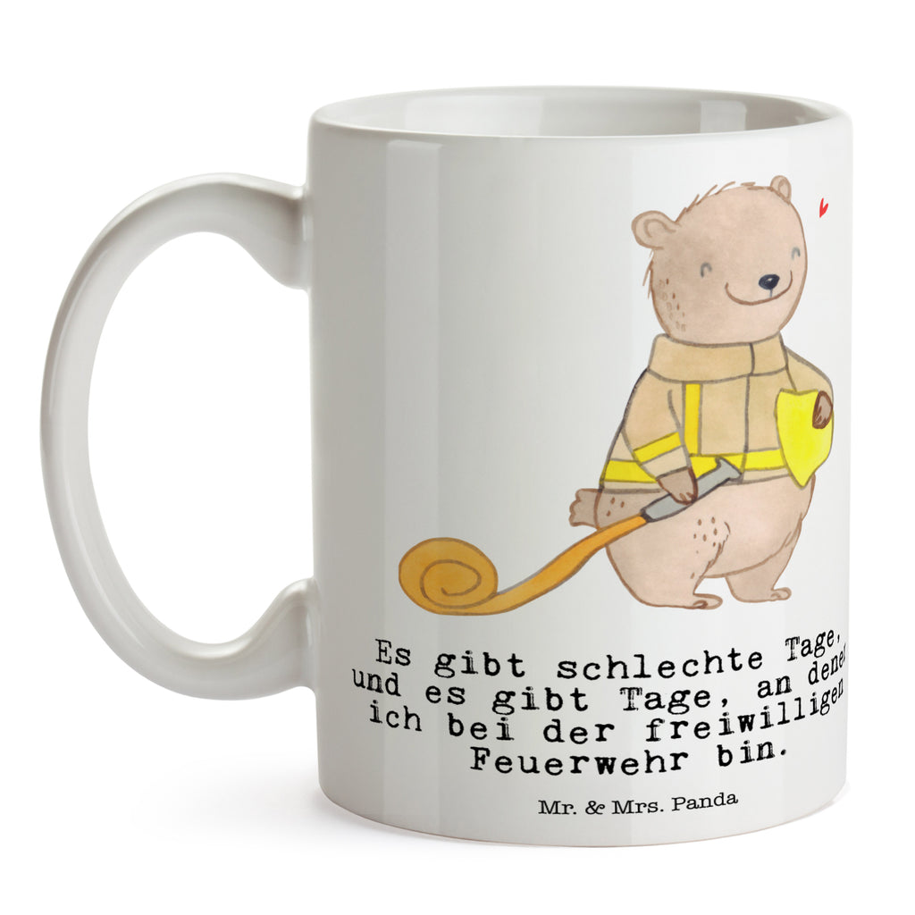 Tasse Bär Freiwillige Feuerwehr Tage Freiwillige Feuerwehr, Feuerwehrfest, Jugendfeuerwehr, Feuerwehrdienst, Feuerwehrmannschaft, Feuerwehr-Spruch, Feuerwehreinsatz, Feuerwehr-Ehrung, Tage bei der Feuerwehr Becher, Kaffeetasse, Kaffeebecher, Tee, Frühstück, Büro  Geschenk, Sport, Sportart, Hobby, Schenken, Danke, Dankeschön, Auszeichnung, Gewinn, Sportler