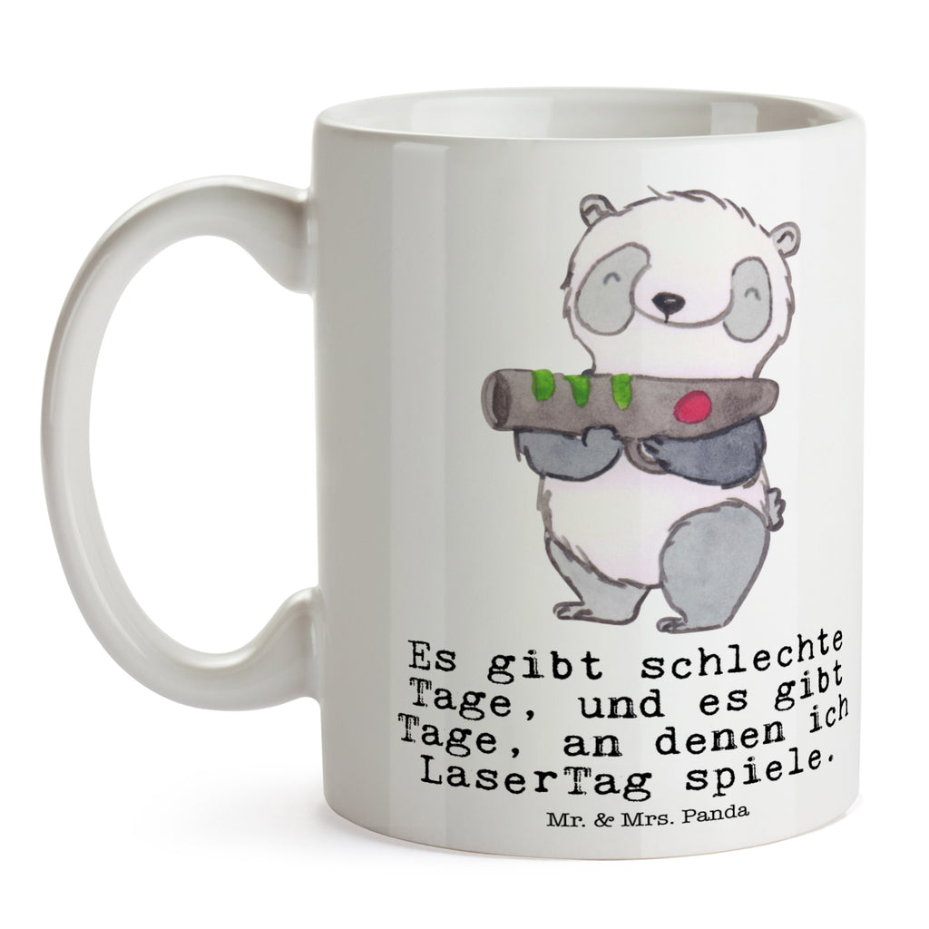 Tasse Panda LaserTag Tage Lasertag, Lasergame Zentrum, Laser Tag Party Becher, Kaffeetasse, Kaffeebecher, Tee, Frühstück, Büro  Geschenk, Sport, Sportart, Hobby, Schenken, Danke, Dankeschön, Auszeichnung, Gewinn, Sportler