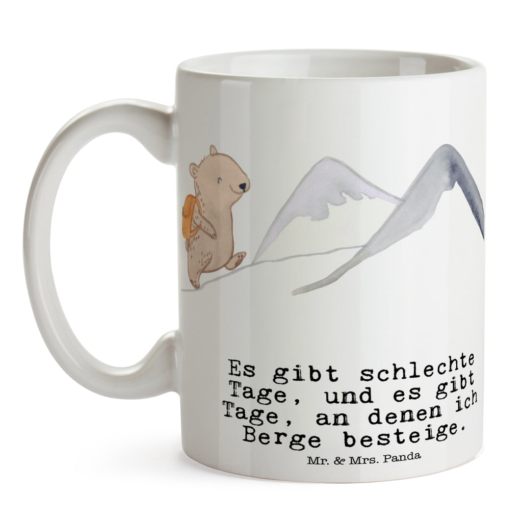 Tasse Bär Bergsteigen Tage Bergsteigen, wandern, Bergsport, Trekking, Alpinismus, Alpinwandern Becher, Kaffeetasse, Kaffeebecher, Tee, Frühstück, Büro  Geschenk, Sport, Sportart, Hobby, Schenken, Danke, Dankeschön, Auszeichnung, Gewinn, Sportler