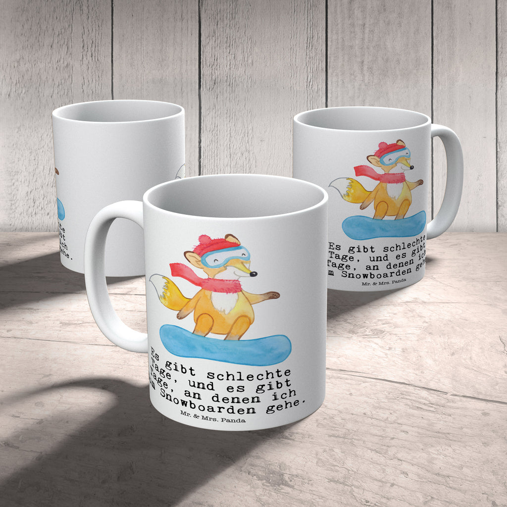 Tasse Fuchs Snowboarden Tage Snowboard, snowboarden, Wintersport, Snowboardschule, Winterurlaub Becher, Kaffeetasse, Kaffeebecher, Tee, Frühstück, Büro  Geschenk, Sport, Sportart, Hobby, Schenken, Danke, Dankeschön, Auszeichnung, Gewinn, Sportler