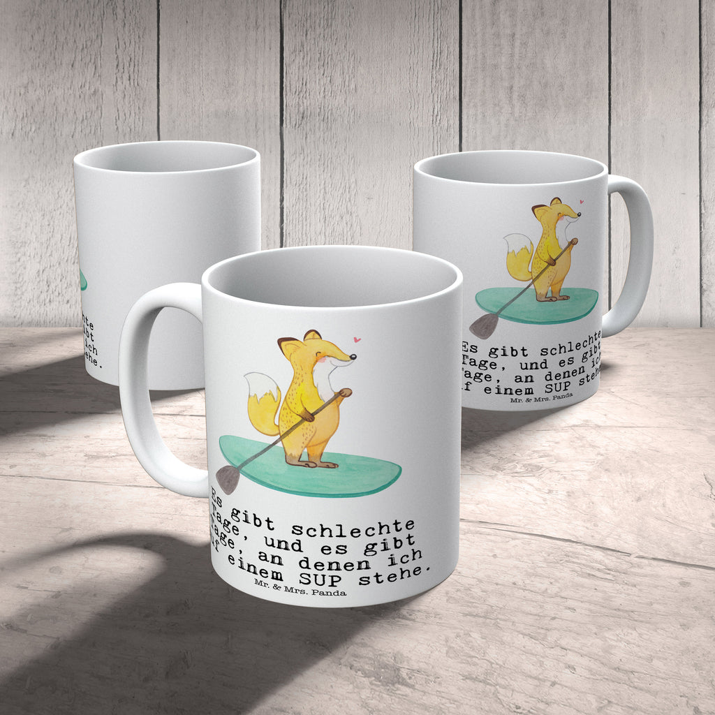 Tasse Fuchs Stand Up Paddling Tage Stand Up Paddling, Paddle Boarding, SUB, subben, Stand up paddle Becher, Kaffeetasse, Kaffeebecher, Tee, Frühstück, Büro  Geschenk, Sport, Sportart, Hobby, Schenken, Danke, Dankeschön, Auszeichnung, Gewinn, Sportler