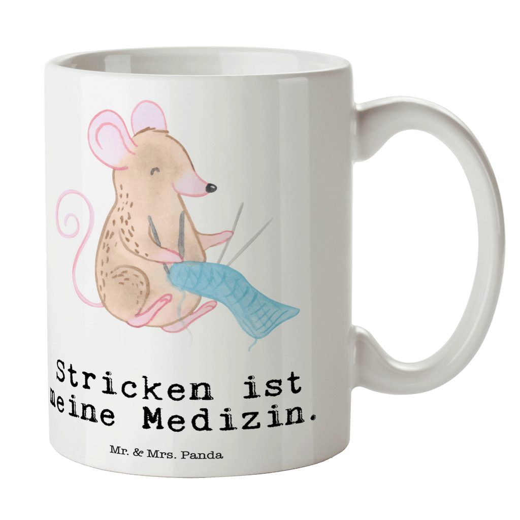 Tasse Maus Stricken Medizin Stricken, DIY Becher, Kaffeetasse, Kaffeebecher, Tee, Frühstück, Büro  Geschenk, Sport, Sportart, Hobby, Schenken, Danke, Dankeschön, Auszeichnung, Gewinn, Sportler