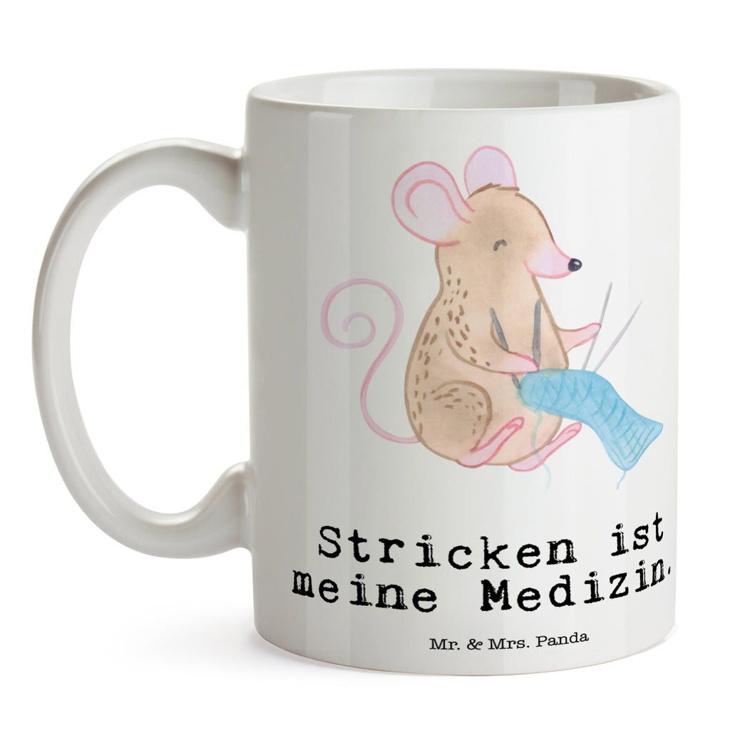 Tasse Maus Stricken Medizin Stricken, DIY Becher, Kaffeetasse, Kaffeebecher, Tee, Frühstück, Büro  Geschenk, Sport, Sportart, Hobby, Schenken, Danke, Dankeschön, Auszeichnung, Gewinn, Sportler