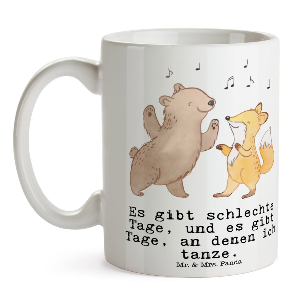 Tasse Hase Tanzen Tage Tanzen, tanzen gehen, Tanzschule, Tanzkurs Becher, Kaffeetasse, Kaffeebecher, Tee, Frühstück, Büro  Geschenk, Sport, Sportart, Hobby, Schenken, Danke, Dankeschön, Auszeichnung, Gewinn, Sportler