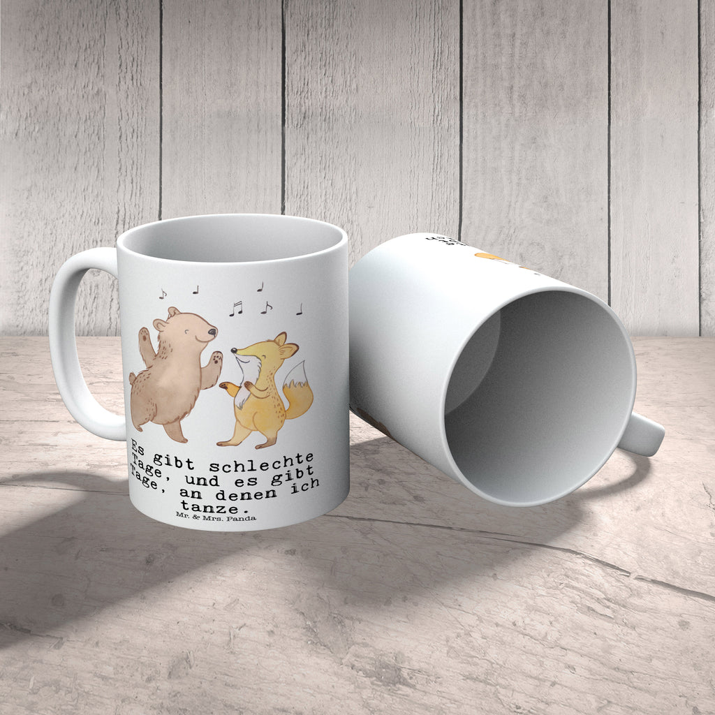 Tasse Hase Tanzen Tage Tanzen, tanzen gehen, Tanzschule, Tanzkurs Becher, Kaffeetasse, Kaffeebecher, Tee, Frühstück, Büro  Geschenk, Sport, Sportart, Hobby, Schenken, Danke, Dankeschön, Auszeichnung, Gewinn, Sportler