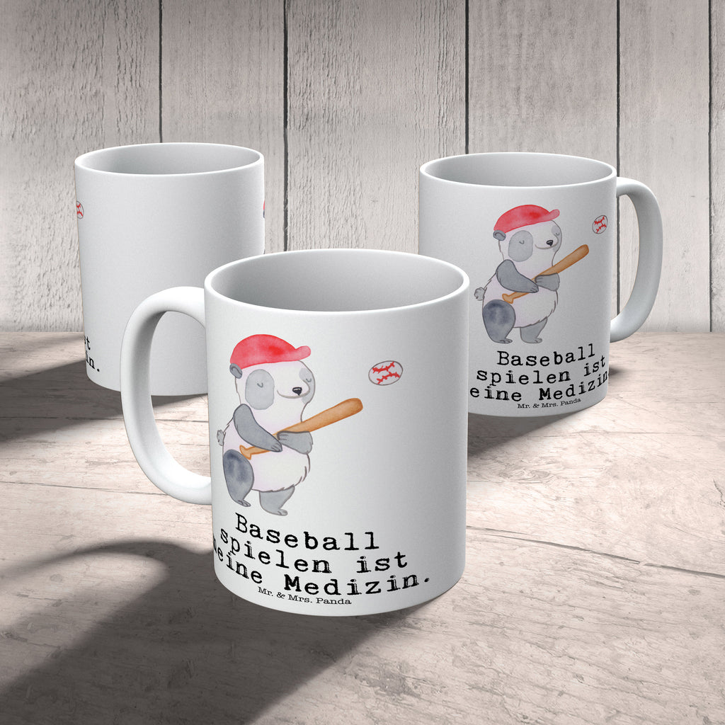 Tasse Panda Baseball spielen Medizin Baseball spielen, Baseball Spielen, Baseball Match, Ballsport, Baseballplatz, Baseballverein Becher, Kaffeetasse, Kaffeebecher, Tee, Frühstück, Büro  Geschenk, Sport, Sportart, Hobby, Schenken, Danke, Dankeschön, Auszeichnung, Gewinn, Sportler