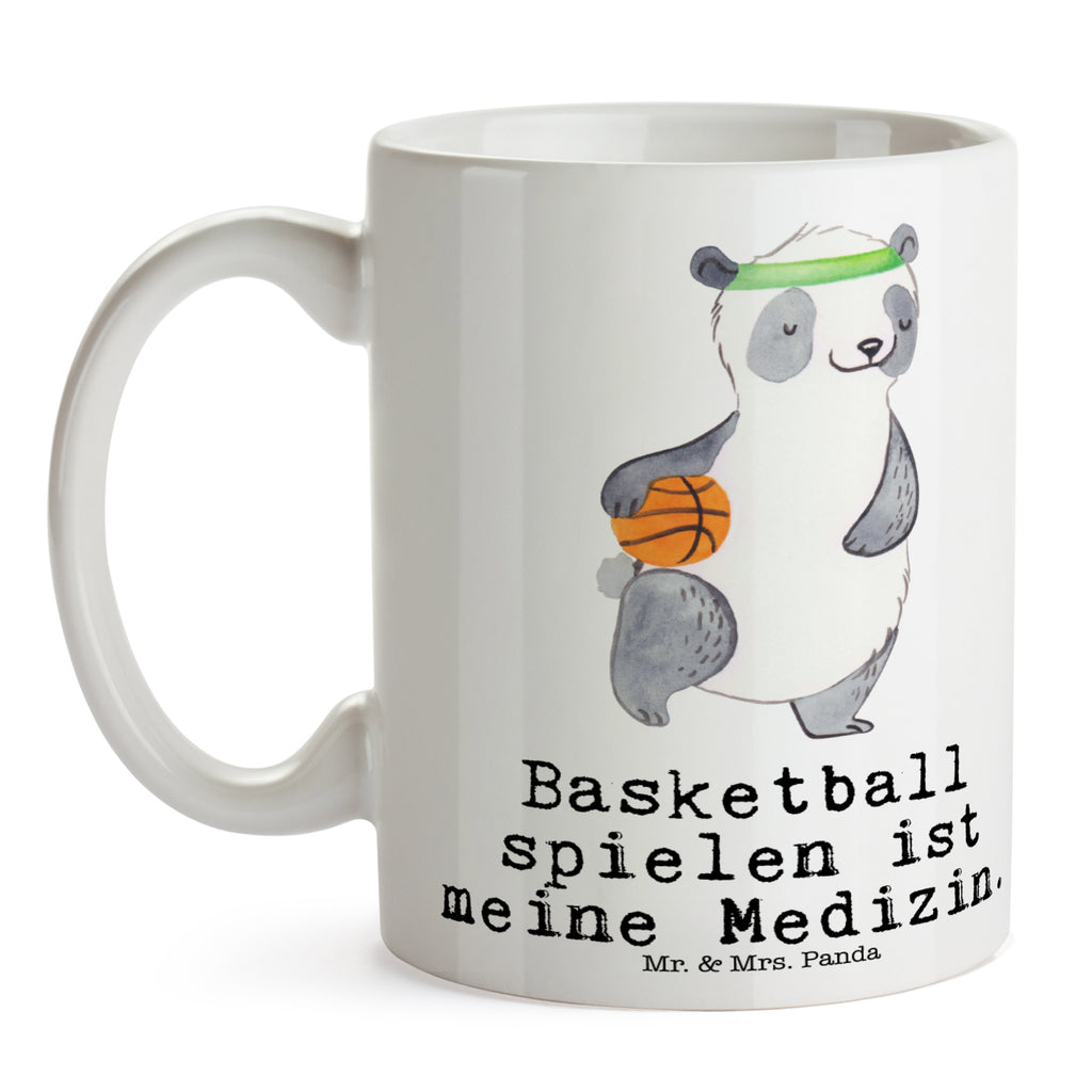 Tasse Panda Basketball Medizin Basketball, Basketball Verein, Basketball Verband, Basketballplatz Becher, Kaffeetasse, Kaffeebecher, Tee, Frühstück, Büro  Geschenk, Sport, Sportart, Hobby, Schenken, Danke, Dankeschön, Auszeichnung, Gewinn, Sportler