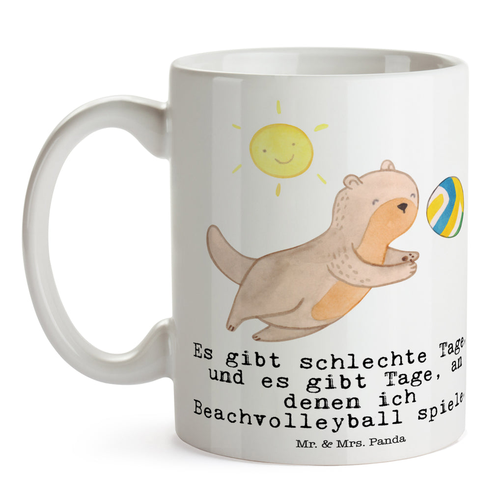 Tasse Otter Beachvolleyball Tage Beachvolleyball, Volleyball, Ballsport, Volleyballturnier Becher, Kaffeetasse, Kaffeebecher, Tee, Frühstück, Büro  Geschenk, Sport, Sportart, Hobby, Schenken, Danke, Dankeschön, Auszeichnung, Gewinn, Sportler