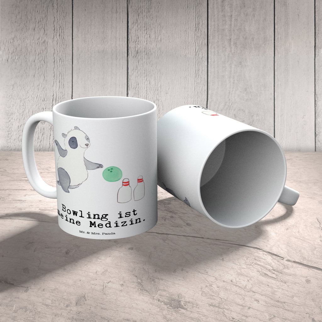 Tasse Panda Bowling Medizin Bowling, Bowlen gehen, Bowling Center Becher, Kaffeetasse, Kaffeebecher, Tee, Frühstück, Büro  Geschenk, Sport, Sportart, Hobby, Schenken, Danke, Dankeschön, Auszeichnung, Gewinn, Sportler