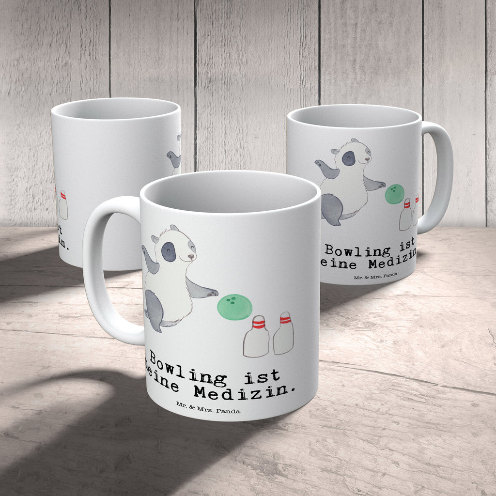 Tasse Panda Bowling Medizin Bowling, Bowlen gehen, Bowling Center Becher, Kaffeetasse, Kaffeebecher, Tee, Frühstück, Büro  Geschenk, Sport, Sportart, Hobby, Schenken, Danke, Dankeschön, Auszeichnung, Gewinn, Sportler