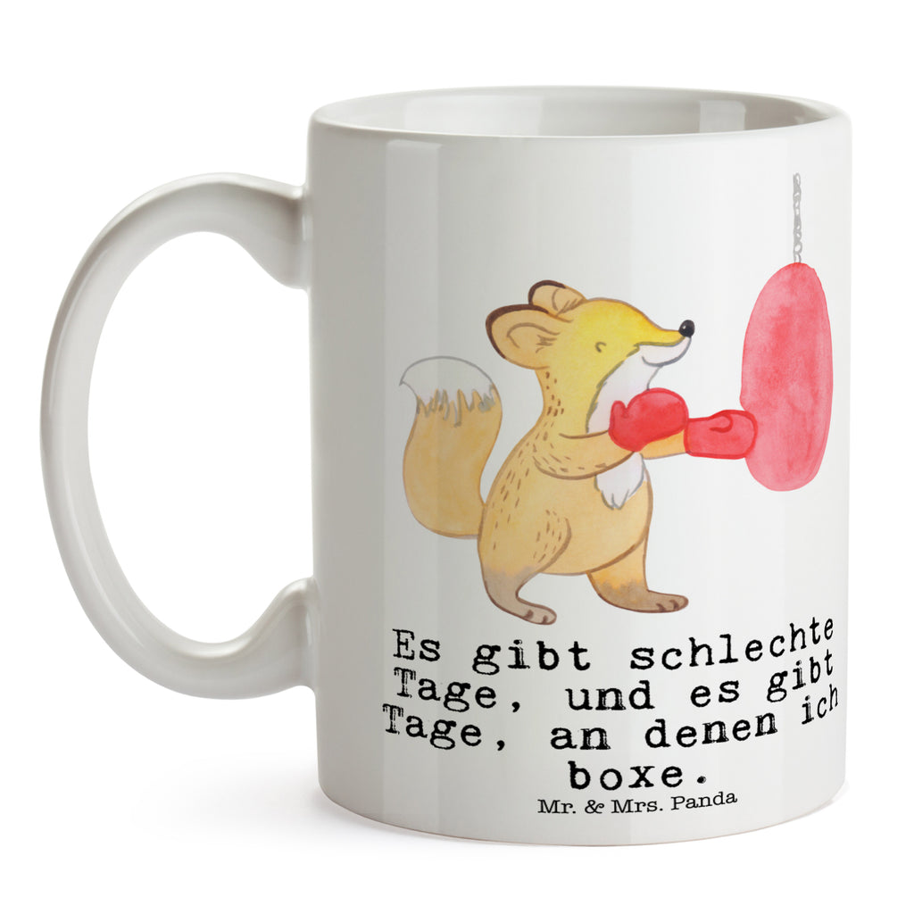 Tasse Fuchs Boxen Tage Boxen, Boxkampf, Boxtraining, Becher, Kaffeetasse, Kaffeebecher, Tee, Frühstück, Büro  Geschenk, Sport, Sportart, Hobby, Schenken, Danke, Dankeschön, Auszeichnung, Gewinn, Sportler