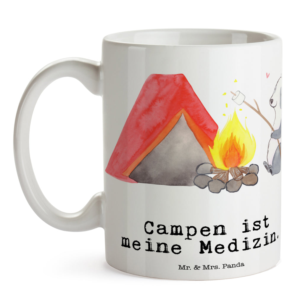 Tasse Panda Campen Medizin Campen, Camping, campen gehen, Zelten, Campingplatz Becher, Kaffeetasse, Kaffeebecher, Tee, Frühstück, Büro  Geschenk, Sport, Sportart, Hobby, Schenken, Danke, Dankeschön, Auszeichnung, Gewinn, Sportler